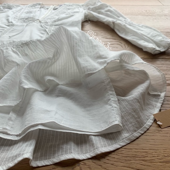 Reformation Cecille Dress || Cream - Picture 10 of 16